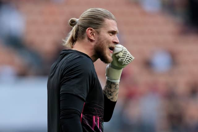 Newcastle United goalkeeper Loris Karius. (Photo by Emilio Andreoli/Getty Images)