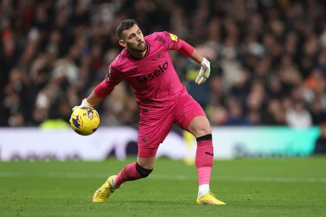 Newcastle United goalkeeper Martin Dubravka. (Photo by Julian Finney/Getty Images)