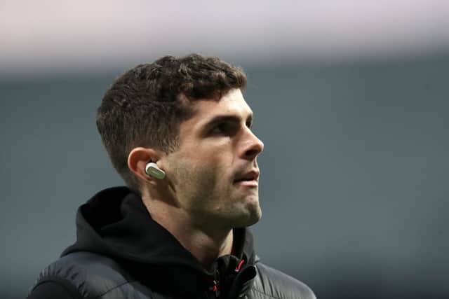 AC Milan winger Christian Pulisic. (Photo by Emilio Andreoli/Getty Images)