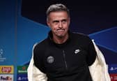 Paris Saint-Germain's Spanish head coach Luis Enrique. (Photo by FRANCK FIFE/AFP via Getty Images)
