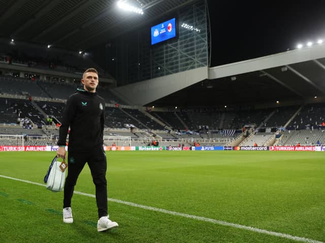 Newcastle United right-back Kieran Trippier. (Photo by Michael Steele/Getty Images)