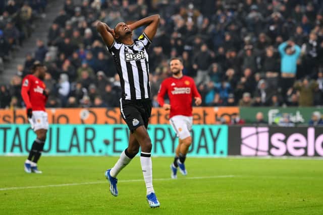 Newcastle United striker Alexander Isak. (Photo by Stu Forster/Getty Images)