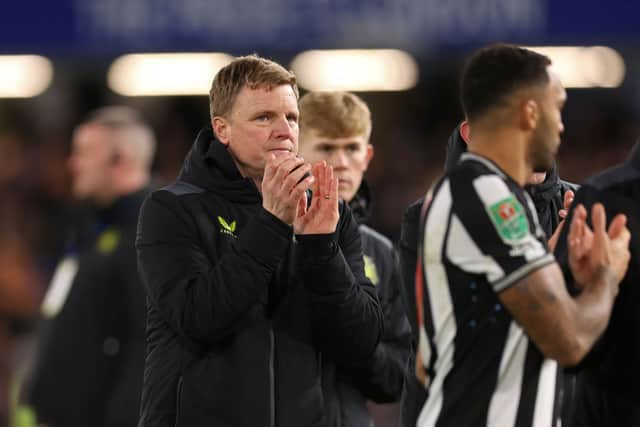 Newcastle United boss Eddie Howe. (Photo by Julian Finney/Getty Images)