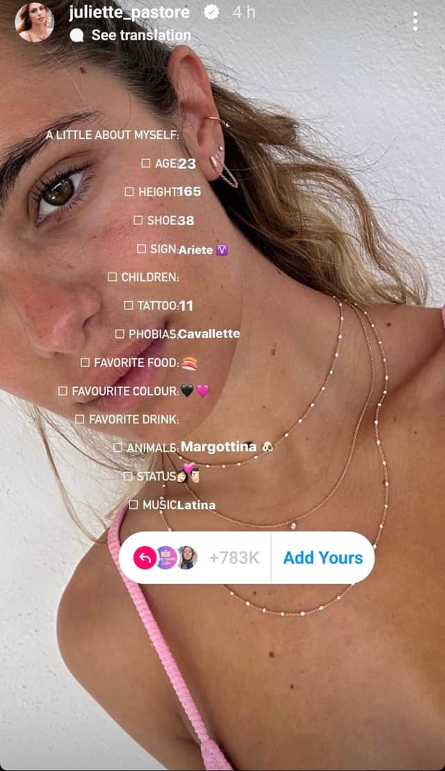 Juliette Pastore on Instagram