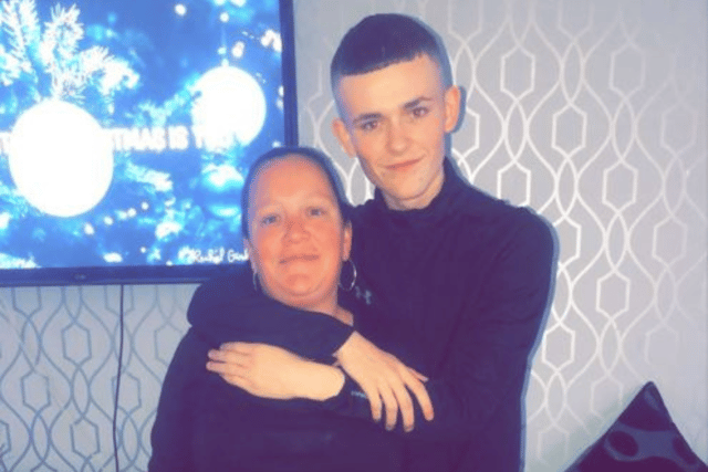 Bradley Lee William Tams with his mum, Julie Weatherson. Photo: Other 3rd Party.