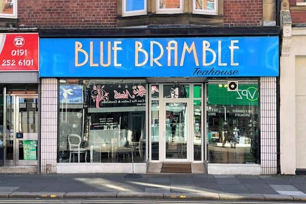 The Blue Bramble Teahouse is on the market for offers in excess of £22,500. Photo: Rook Matthews Sayer (via Rightmove).