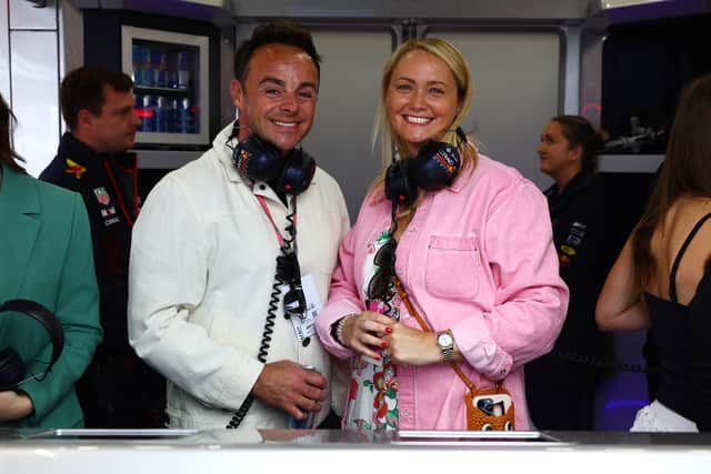 Ant McPartlin and his wife, Anne-Marie Corbett.