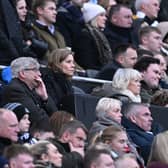 Newcastle United co-owner Amanda Staveley looks on during the Premier League match between Newcastle United and Nottingham Forest. (Photo by Stu Forster/Getty Images)