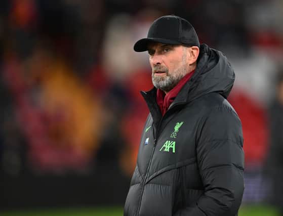 Liverpool boss Jurgen Klopp. )Photo by John Powell/Liverpool FC via Getty Images)