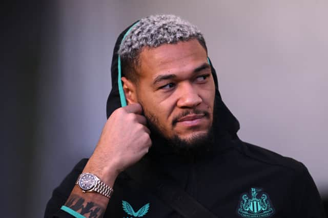 Newcastle United midfielder Joelinton. (Photo by Stu Forster/Getty Images)