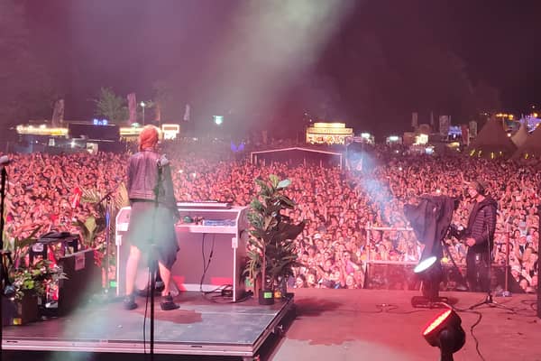 The crowd at Hardwick Festival, which Field & Stage provided artist liaison services for. Photo: Other 3rd Party.