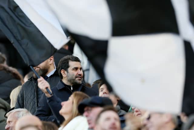 Newcastle United co-owner Mehrdad Ghodoussi. (Photo by Ian MacNicol/Getty Images)
