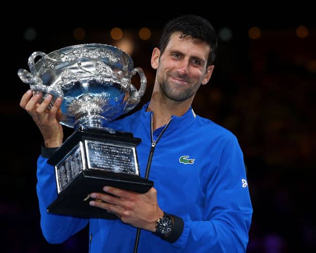 Novak Djokovic will attempt to win his 25th Grand Slam tournament at the Australian Open