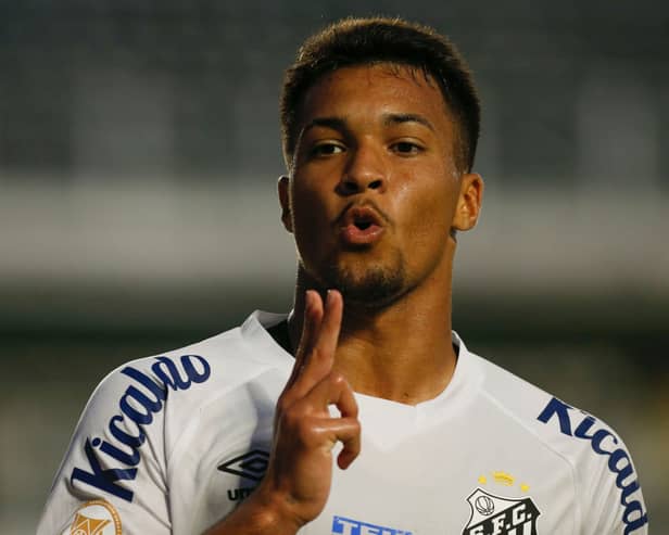Marcos Leonardo was linked with Newcastle United before joining Benfica. (Photo by Ricardo Moreira/Getty Images)