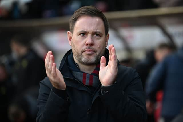 Sunderland head coach Michael Beale. (Photo by PAUL ELLIS/AFP via Getty Images)