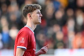 Newcastle United midfielder Joe White is on loan at Crewe Alexandra. (Photo by Ben Roberts Photo/Getty Images)