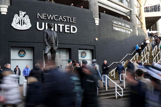 Newcastle United has released its accounts for the 2022-23 financial year. (Photo by Clive Brunskill/Getty Images)