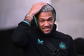 Joelinton enjoyed a very good 45 minutes at the Stadium of Light last weekend before limping off with a thigh injury. 