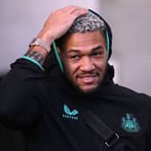 Joelinton enjoyed a very good 45 minutes at the Stadium of Light last weekend before limping off with a thigh injury. 
