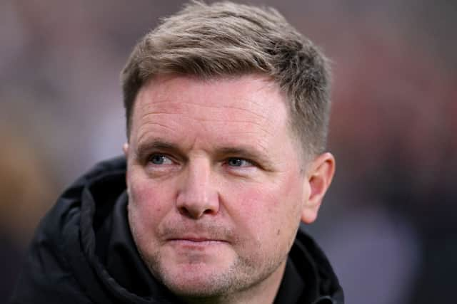 Newcastle United boss Eddie Howe. (Photo by Stu Forster/Getty Images)