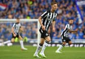 Newcastle United midfielder Joe White. (Photo by Mark Runnacles/Getty Images)