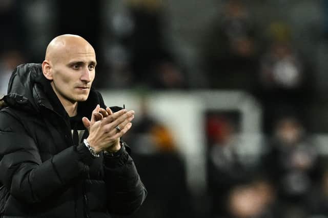 Former Newcastle United and Liverpool midfielder Jonjo Shelvey. (Photo by PAUL ELLIS/AFP via Getty Images)