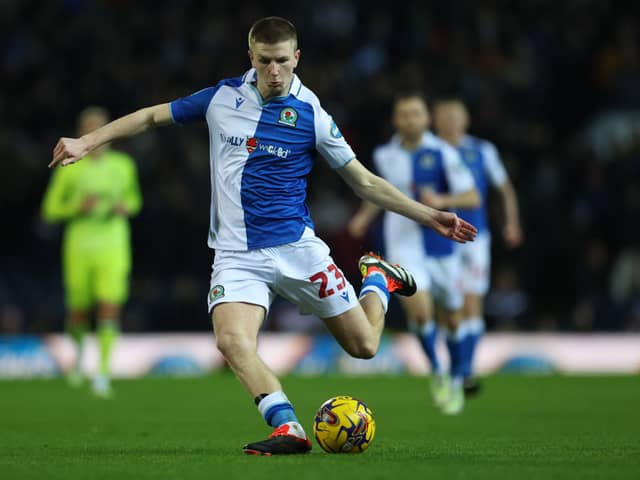 Blackburn Rovers midfielder Adam Wharton is attracting Premier League interest. (Photo by Clive Brunskill/Getty Images)