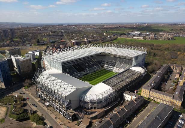St James' Park, the home of Newcastle United. (Photo by Michael Regan/Getty Images)