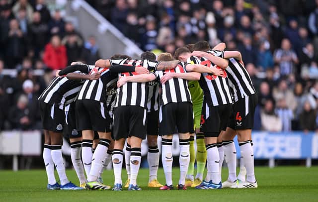 Newcastle United's expected Premier League squad. (Photo by Stu Forster/Getty Images)