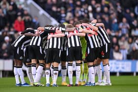 Newcastle United's expected Premier League squad. (Photo by Stu Forster/Getty Images)