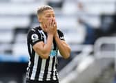 Former Newcastle United striker Dwight Gayle. (Photo by Peter Powell - Pool/Getty Images)