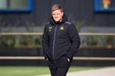 Newcastle United head coach Eddie Howe. (Photo by LINDSEY PARNABY/AFP via Getty Images)