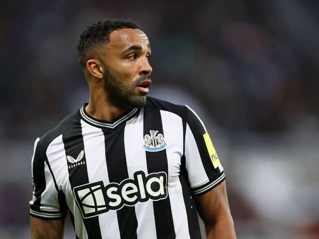 Newcastle United striker Callum Wilson is back from a calf injury. (Photo by Matt McNulty/Getty Images)