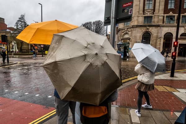 Heavy rain is forecast in Newcastle as the Met Office issued a weather warning (Photo by James Hardisty/National World)