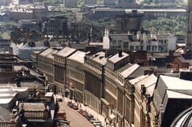 Grey Street has been voted one of Britain's most beautiful streets and so it would be crazy not to include it in this list. Here's an aerial view of Grey Street taken in 1988. 