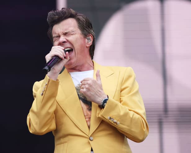 Rick Astley will be rolling into Newcastle later this month.