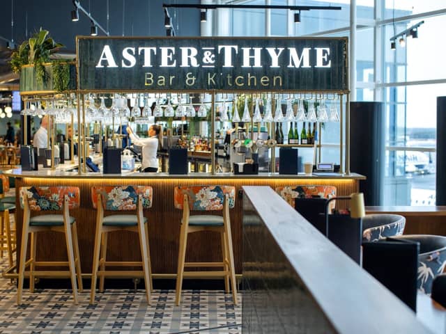 Aster & Thyme will offer drinks as well as breakfast, lunch and dinner.