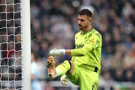 Newcastle United goalkeeper Martin Dubravka. (Photo by George Wood/Getty Images)