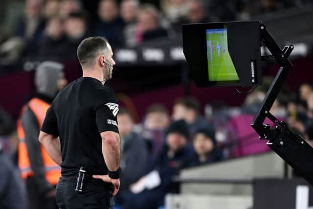 Tim Robinson will referee Newcastle United v Wolverhampton Wanderers. (Photo by Justin Setterfield/Getty Images)