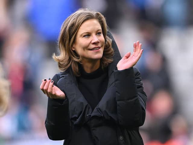 Newcastle United co-owner Amanda Staveley. (Photo by Stu Forster/Getty Images)