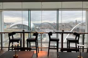 The views from Newcastle Quayside's SIX restaurant are to die for.