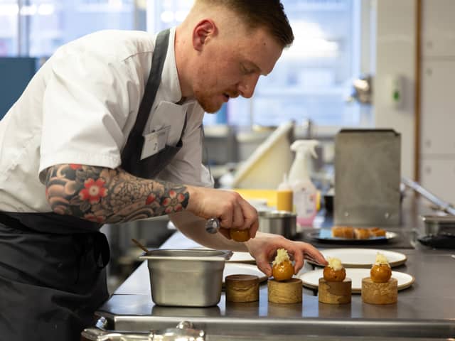 A Northumberland chef has reached the final of the Roux Scholorship. Credit: Jodi Hinds / Matt Madden