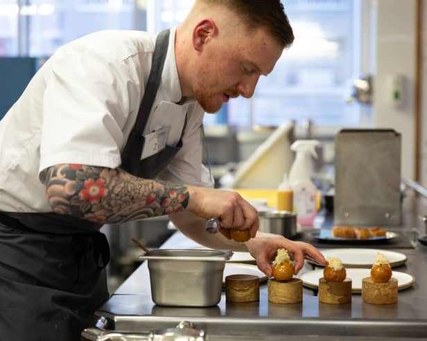 A Northumberland chef has reached the final of the Roux Scholorship. Credit: Jodi Hinds / Matt Madden