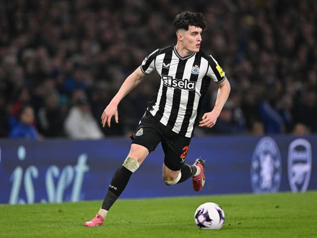 Newcastle United right-back Tino Livramento. (Photo by Mike Hewitt/Getty Images)