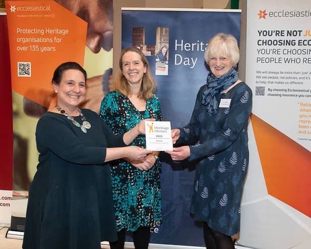 Research volunteers from Newcastle’s Tyne Theatre and Opera House have been nationally recognised for their service, with a Heritage Heroes Award. 