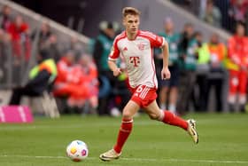 Kimmich in action against Mainz 05 in Bundesliga