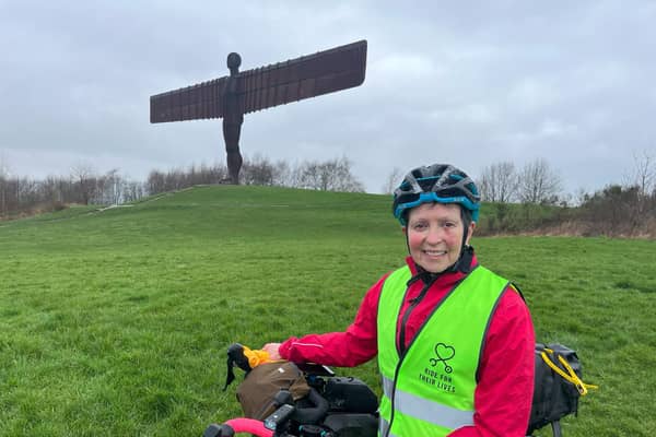 Heather Lambert is cycling 200 miles from Newcastle to Birmingham to raise awareness for children's health. Photo: Other 3rd Party.