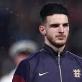 England and Arsenal star Declan Rice