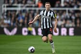 Newcastle United attacking midfielder Elliot Anderson. (Photo by PAUL ELLIS/AFP via Getty Images)