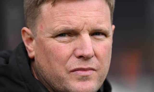 Newcastle United manager Eddie Howe
